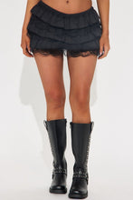 Load image into Gallery viewer, Lace Mini Skirt
