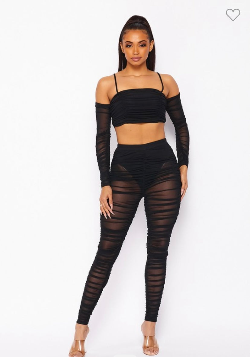 Mesh Two Piece
